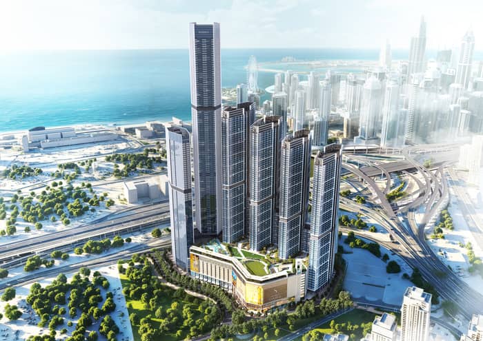 SOBHA Central aerial view